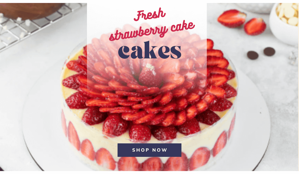 Welcome winter with the fresh strawberry cakes in Delhi