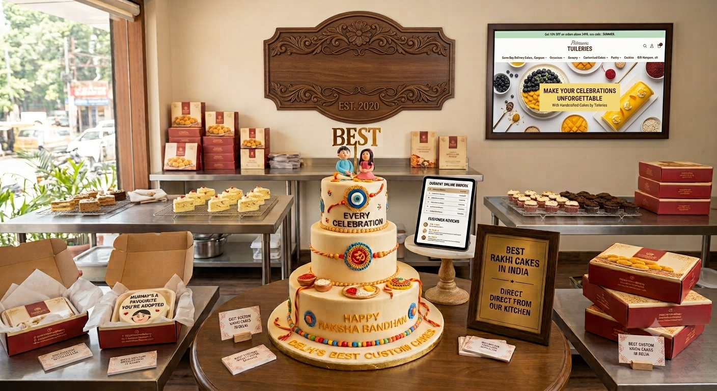 Best Custom Rakhi Cakes in Delhi for Every Celebration