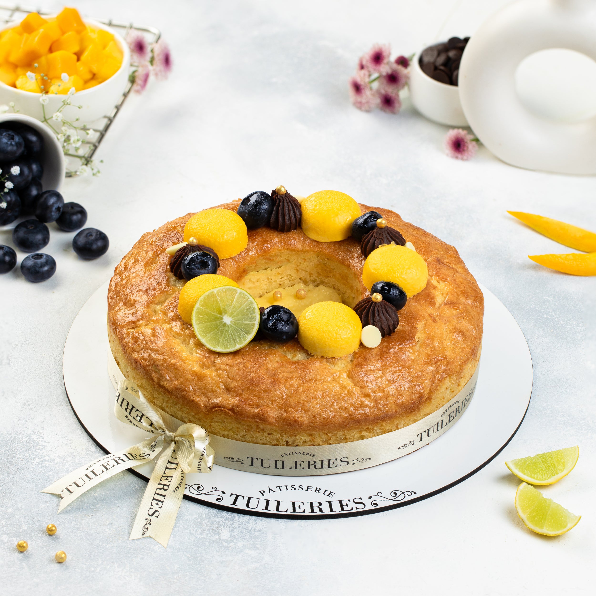"No mousse" Lemon and Vanilla Cake (1000-1100 grams)