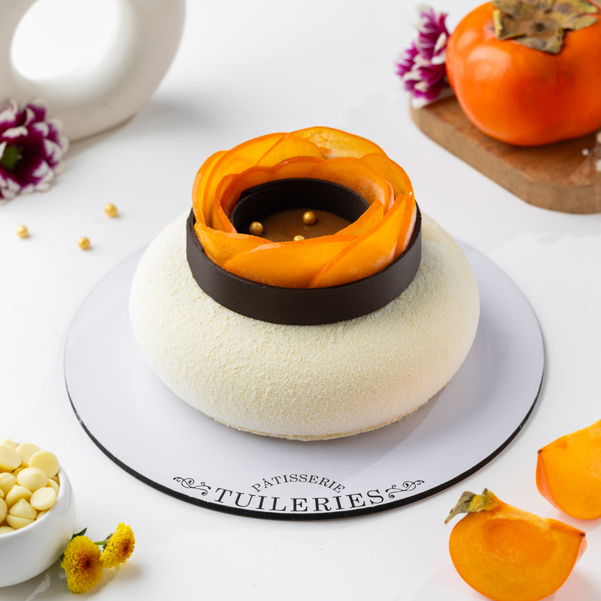 Eggless Tuileries Persimmon Entremet (650 grams)