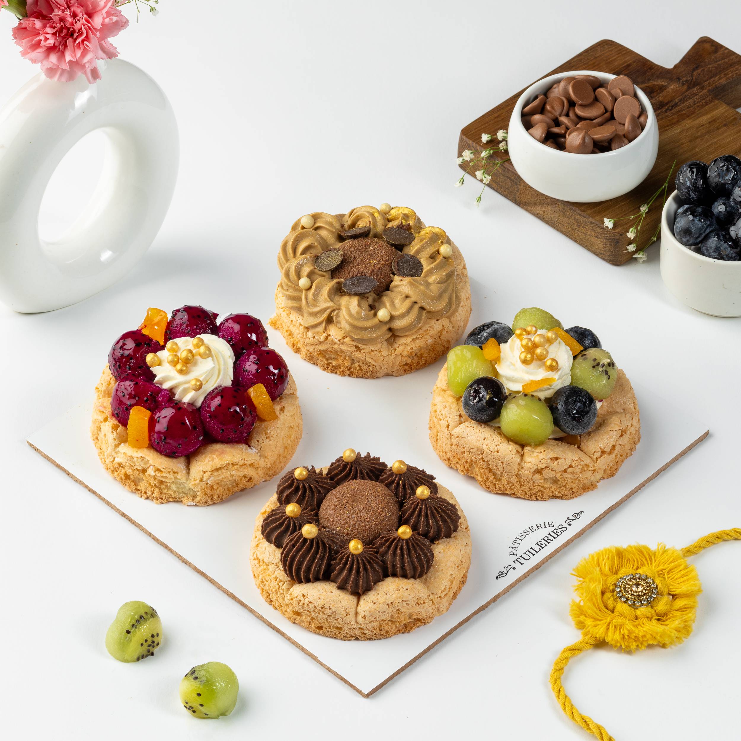 Rakhi French Pastry Box (100 Grams each)