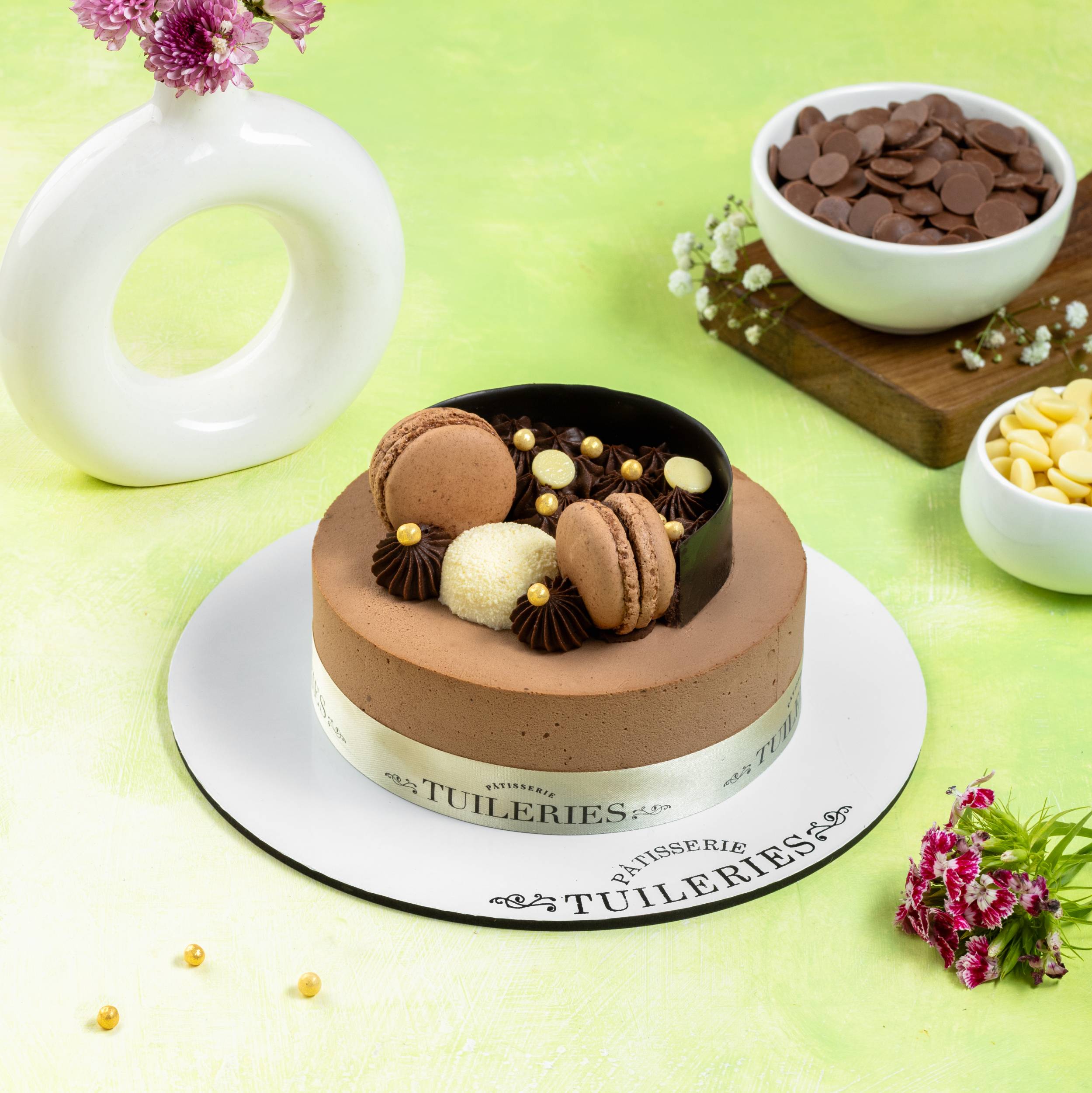 Tuileries Belgian Chocolate Truffle Entremet (500 grams)