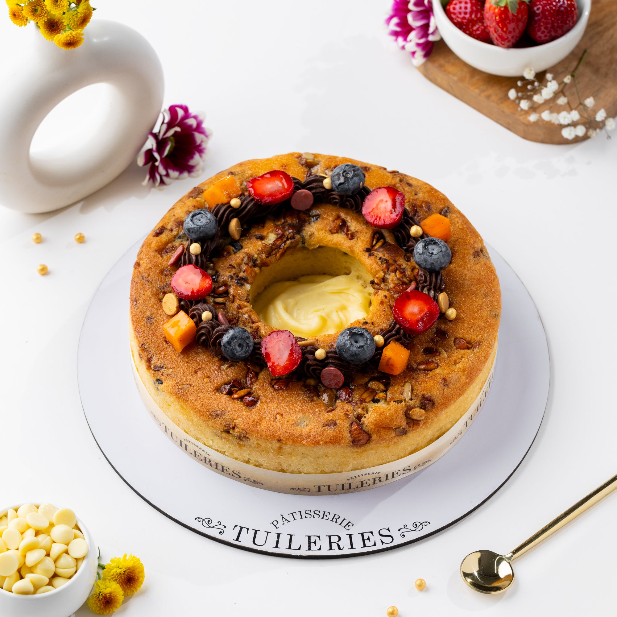 "No Mousse" Winter Fruit Cake (1000-1100 Grams)