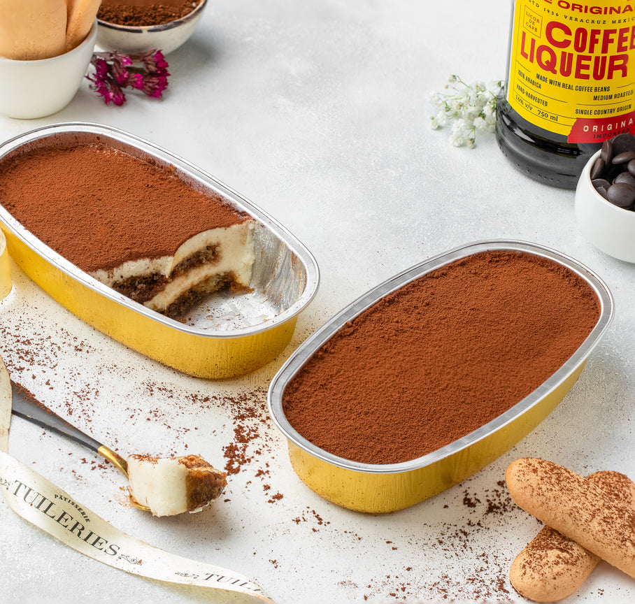 Eggless: Traditional Tiramisu Tubs (Set of 2 Tubs : 300 grams each)