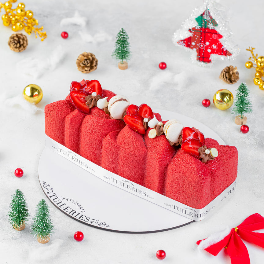 Tuileries Bûche de Noël  (Yule Log Cake) (1000-1100 grams)