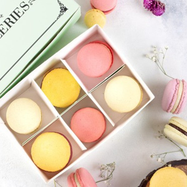 Box of assorted Macarons Tuileries Patisserie