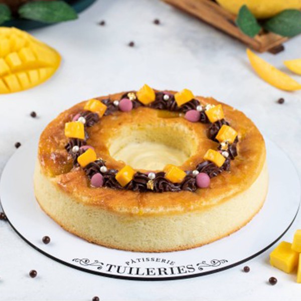 "No mousse" Mango and Vanilla Cake (1000-1100 grams) Tuileries Patisserie