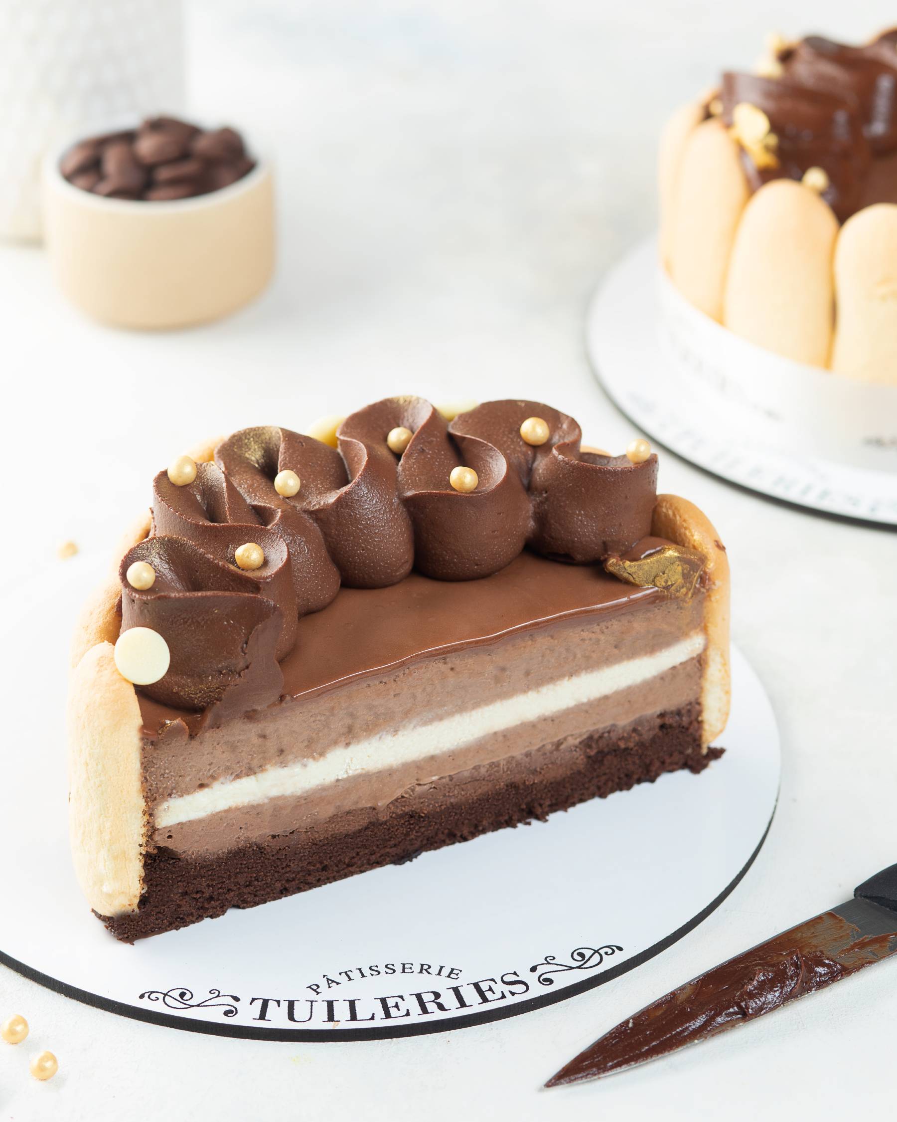Autumn Charlotte Cake (600-650 grams)